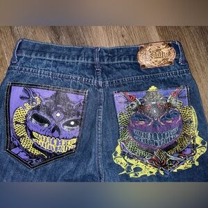 Men's Kaalu Y2K Vintage Pocket Detailed Jeans